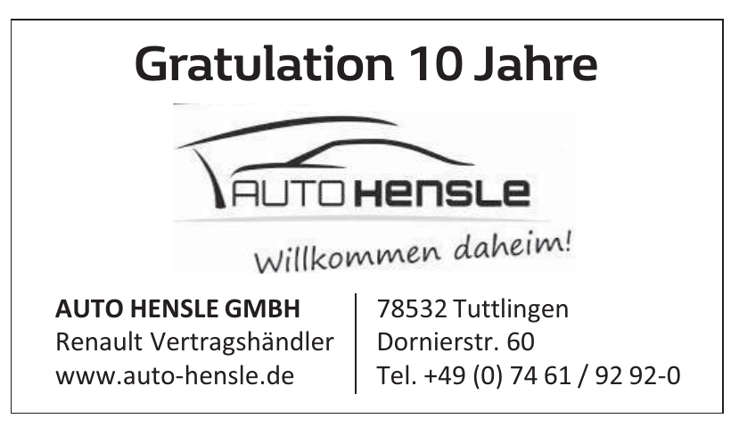Autohaus Hensle GmbH Autohaus Hensle GmbH