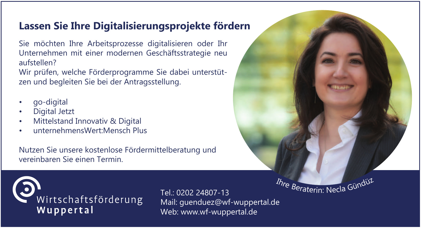 Wirtschaftsförderung Wuppental Wirtschaftsförderung Wuppental