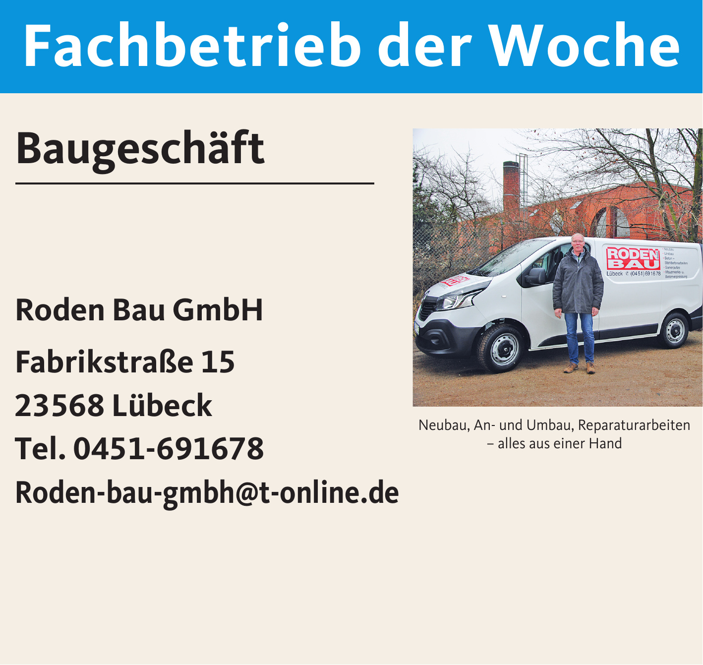 Roden Bau GmbH Roden Bau GmbH
