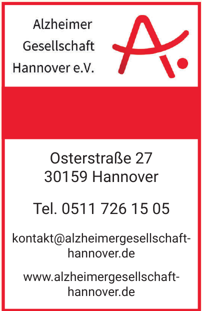 Alzheimer Gesellschaft Hannover e.V. Alzheimer Gesellschaft Hannover e.V.
