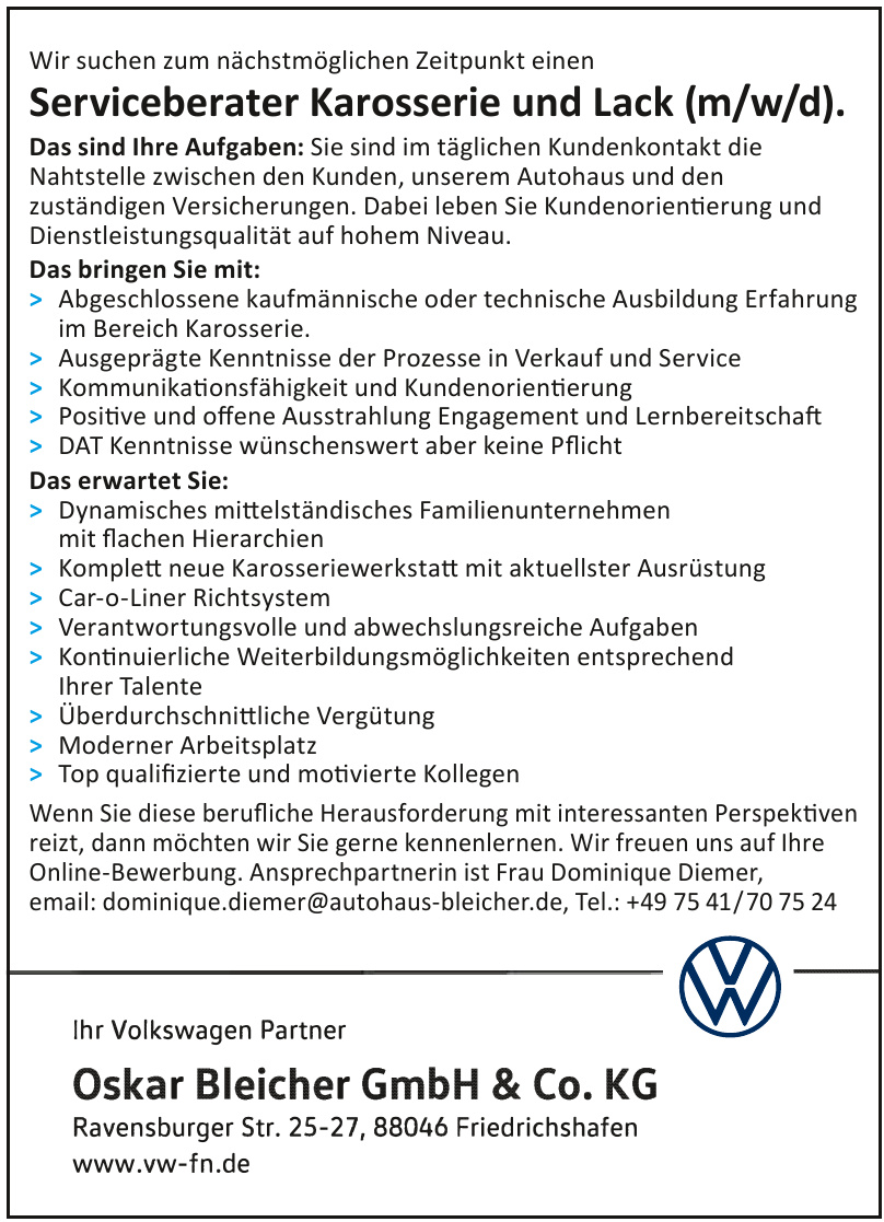 Autohaus Oskar Bleicher e.K. Autohaus Oskar Bleicher e.K.