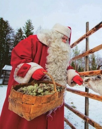 In Finnland heißt der Weihnachtsmann Joulupukki