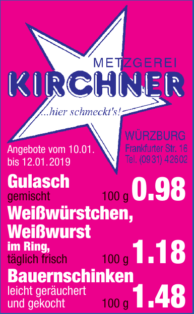 Metzgerei Kirchner Metzgerei Kirchner