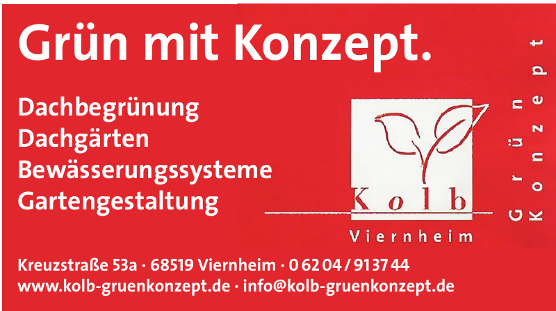 Kolb Grün Konzept Vierheim Kolb Grün Konzept Vierheim