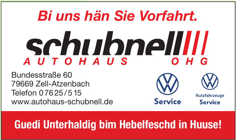 Autohaus Schubnell OHG