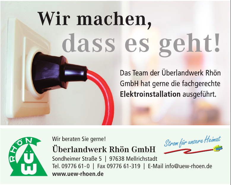 Überlandwerk Rhön GmbH Überlandwerk Rhön GmbH