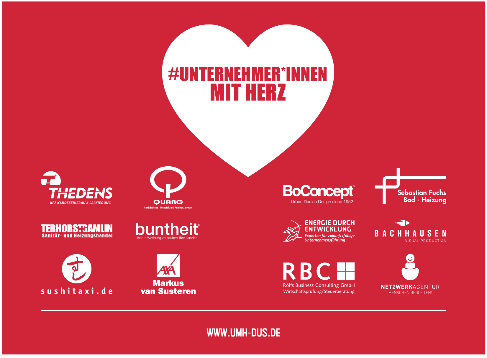 Unternehmer Innen mit Herz Unternehmer Innen mit Herz