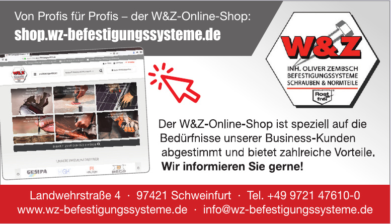 W & Z Befestigungssysteme W & Z Befestigungssysteme