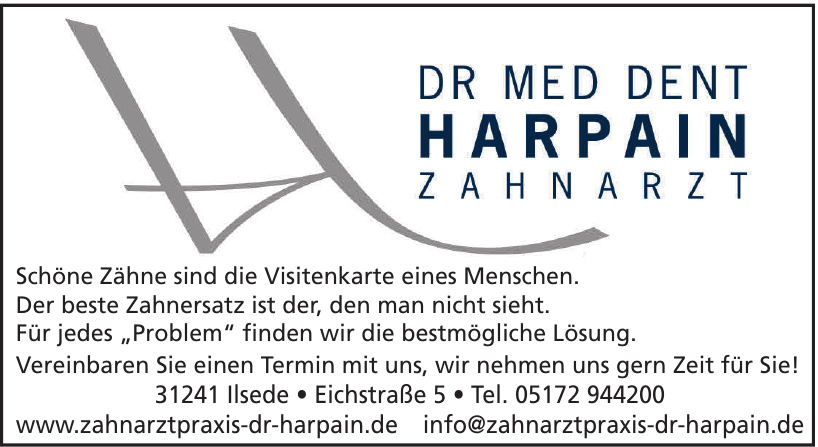 Zahnarztpraxis Dr Med Dent Harpain Zahnarzt Zahnarztpraxis Dr Med Dent Harpain Zahnarzt