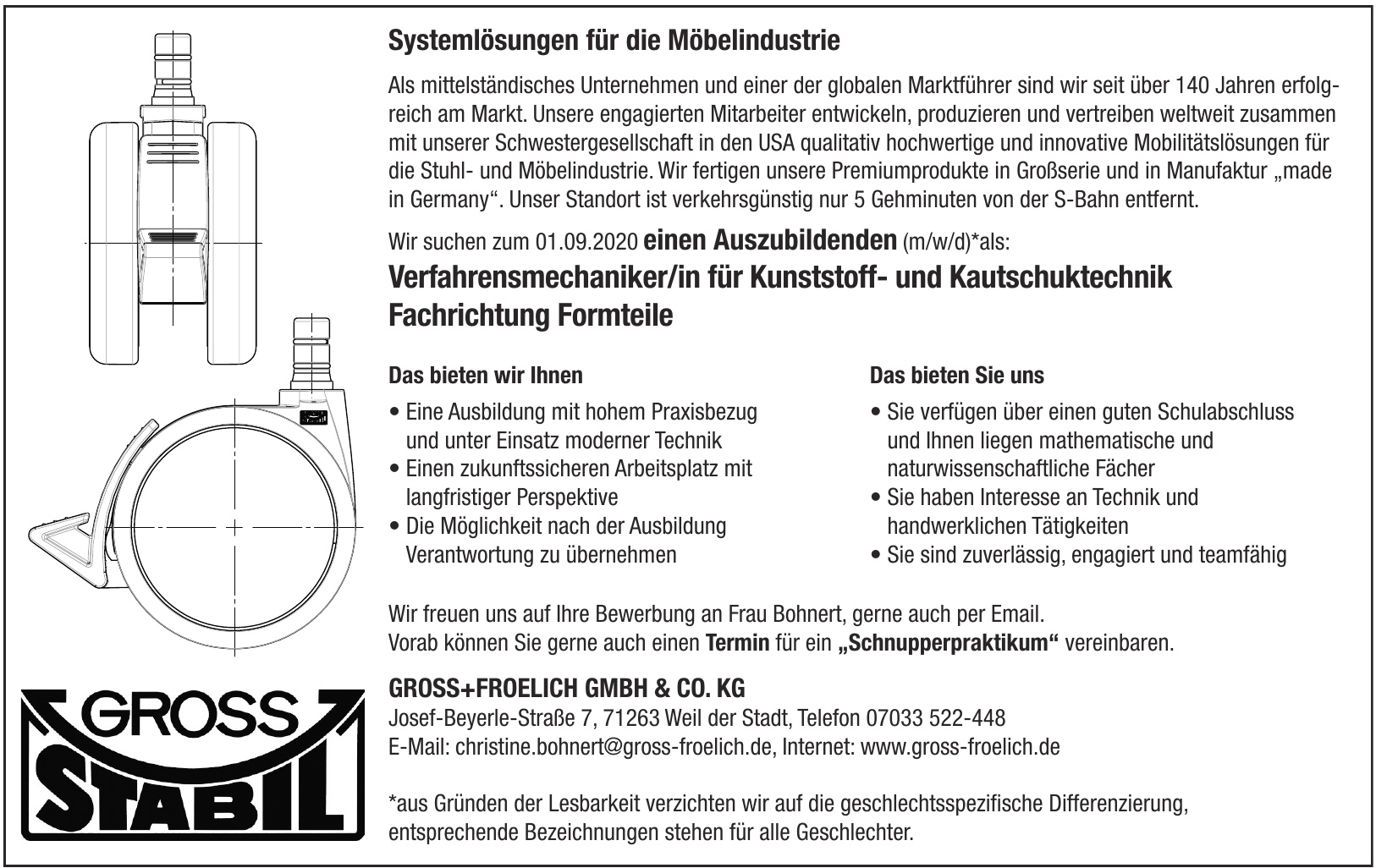 Gross + Froelich GmbH & Co. KG Gross + Froelich GmbH & Co. KG