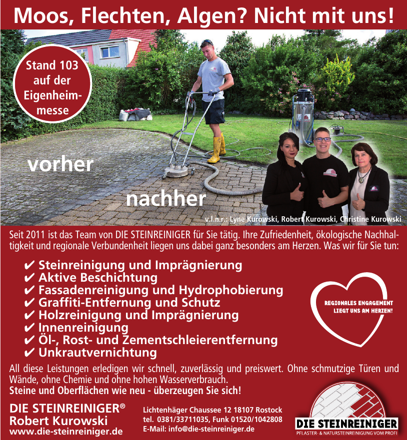 Die Steinreiniger Die Steinreiniger