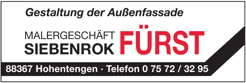 Malergeschäft Siebenrok Fürst Malergeschäft Siebenrok Fürst