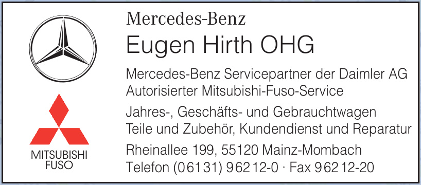 Mercedes-Benz Eugen Hirth OHG