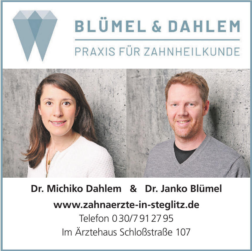 Blümel & Dahlem - Praxis für Zahnheilkunde
