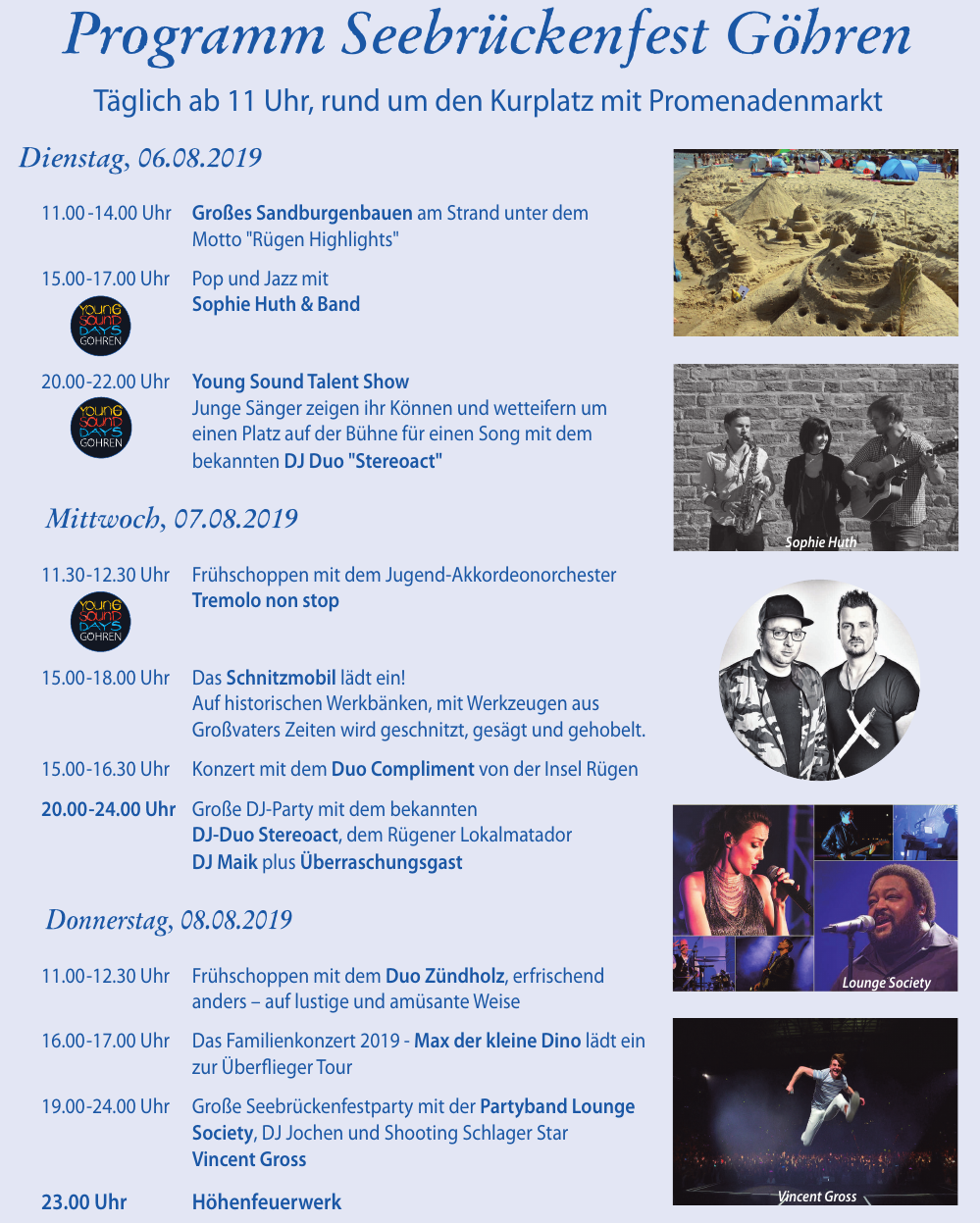 Seebrückenfest Göhren Seebrückenfest Göhren