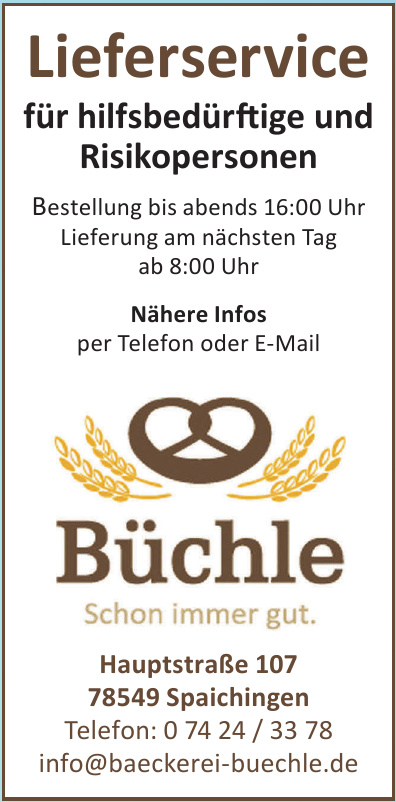 Bäckerei Thomas Büchle Bäckerei Thomas Büchle