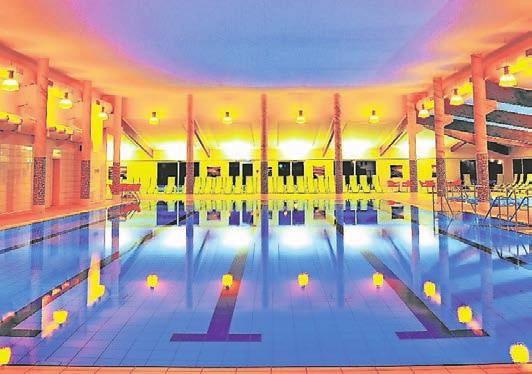 Der Meerwasserpool holt das Meer ins Hotel. Der Meerwasserpool holt das Meer ins Hotel.
