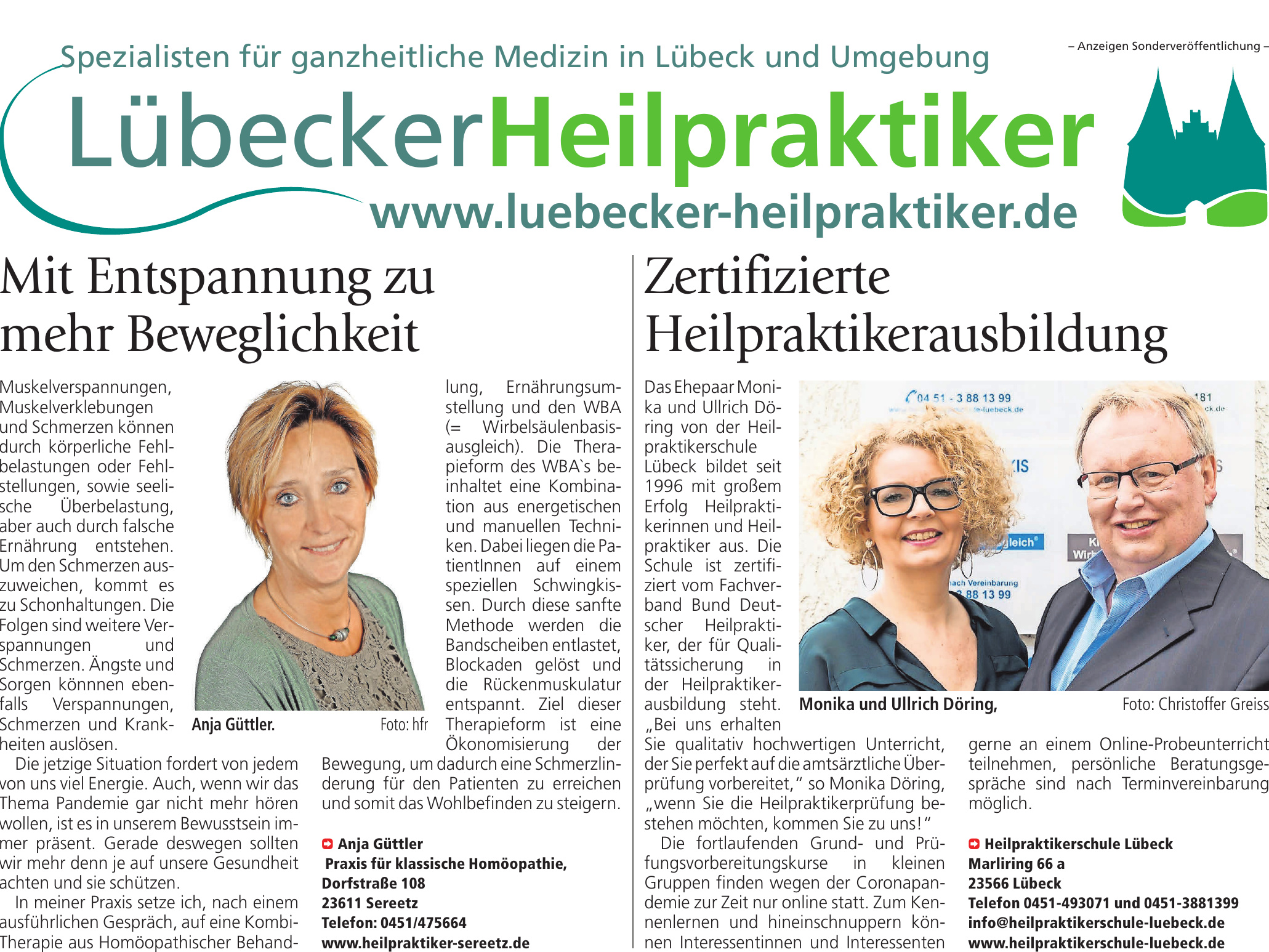 Lübecker Heilpraktiker Lübecker Heilpraktiker