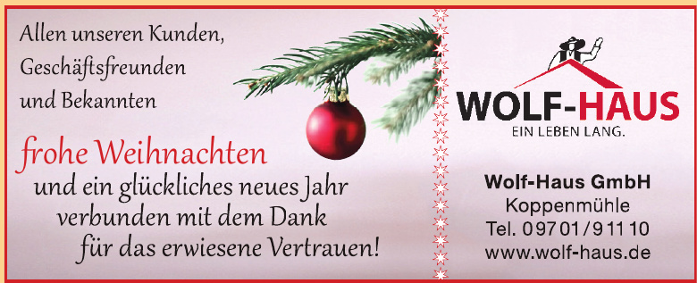 Wolf-Haus GmbH Wolf-Haus GmbH