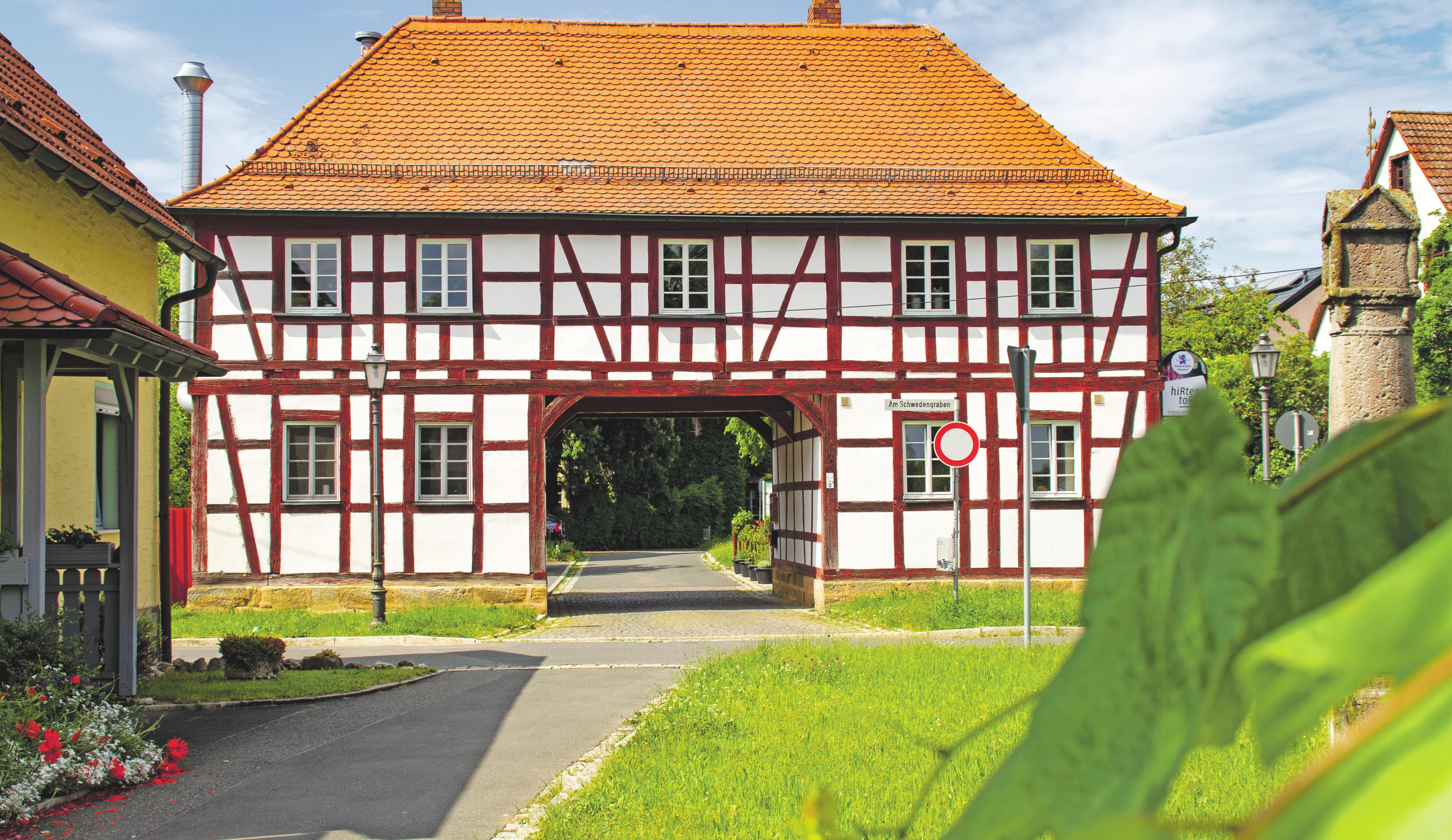 Das Eggolsheimer Hirtentor. Das Eggolsheimer Hirtentor.