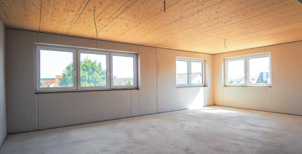 ... kann am Wochenende von innen besichtigt werden. FOTOS: HOLZBAU MAYLE ... kann am Wochenende von innen besichtigt werden. FOTOS: HOLZBAU MAYLE