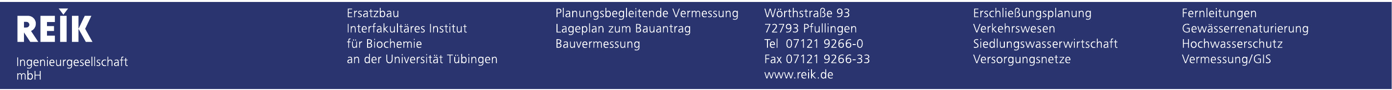 REIK Ingenieurgesellschaft REIK Ingenieurgesellschaft