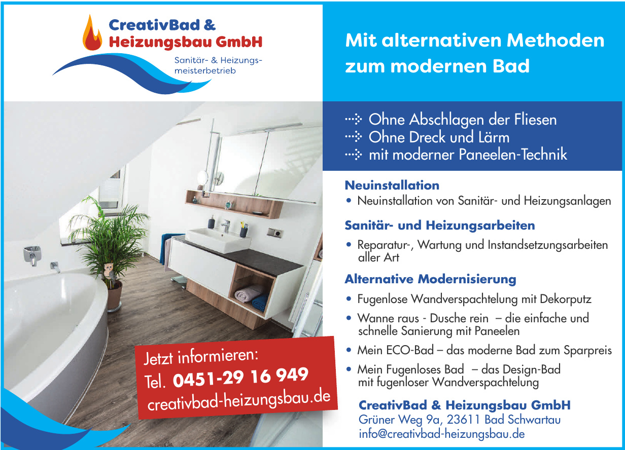 CreativBad & Heizungsbau GmbH CreativBad & Heizungsbau GmbH