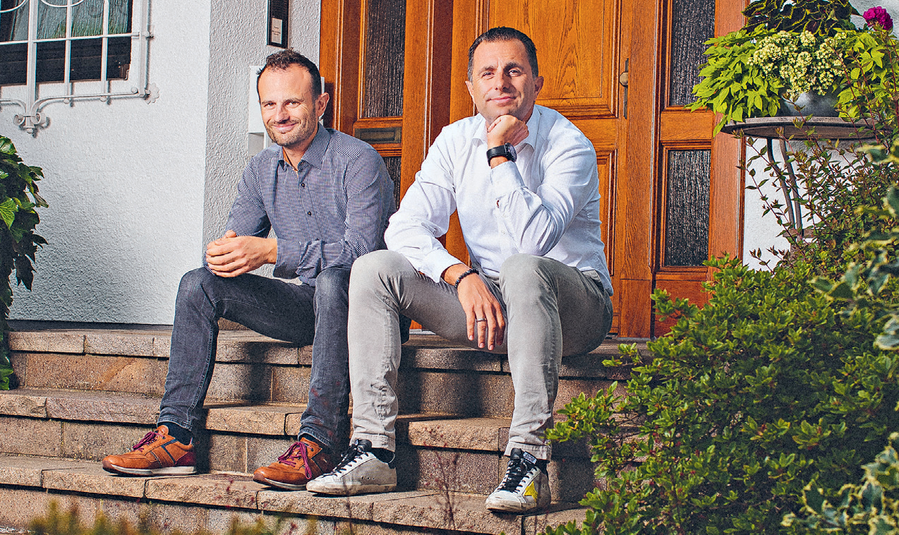 Looking ahead: The brothers Christian and Rainer Schmitt are confident about the future.