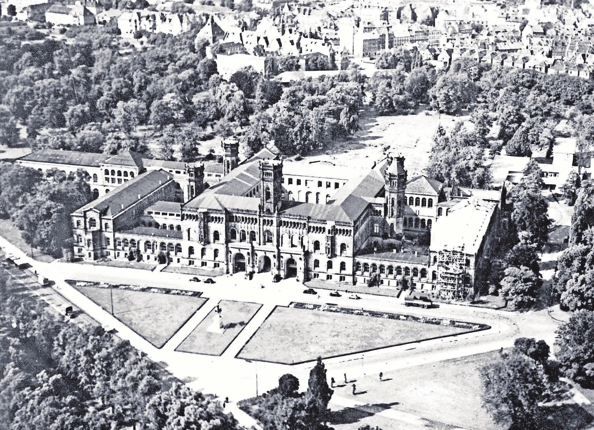 Die Universität ­im Schloss: Das Welfenschloss ist seit 1879 das Hauptgebäude der heutigen Leibniz Universität.