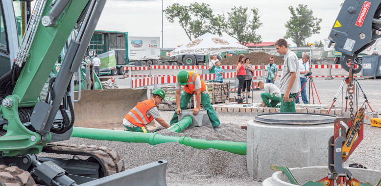 Im Baugewerbe findet man immer einen Ausbildungsplatz. FOTO: ANDREAS NEUBERT Im Baugewerbe findet man immer einen Ausbildungsplatz. FOTO: ANDREAS NEUBERT