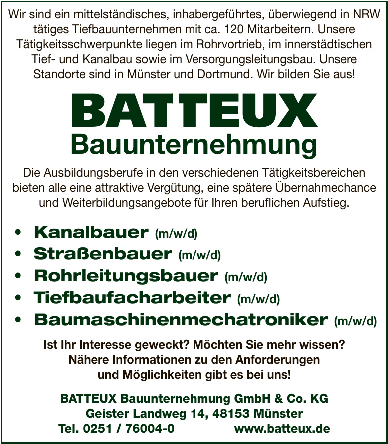 Batteux Bauunternehmung GmbH & Co. KG