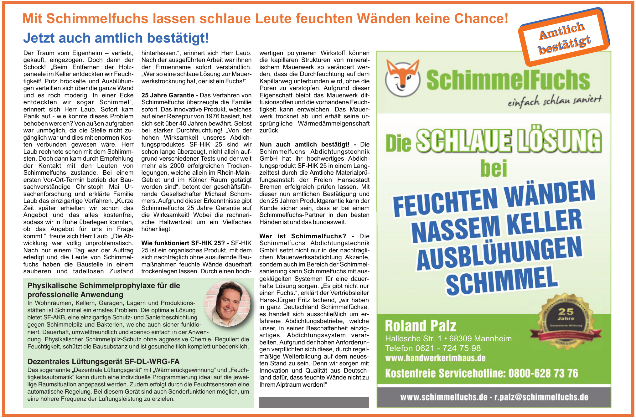 Schimmelfuchs Roland Palz Schimmelfuchs Roland Palz