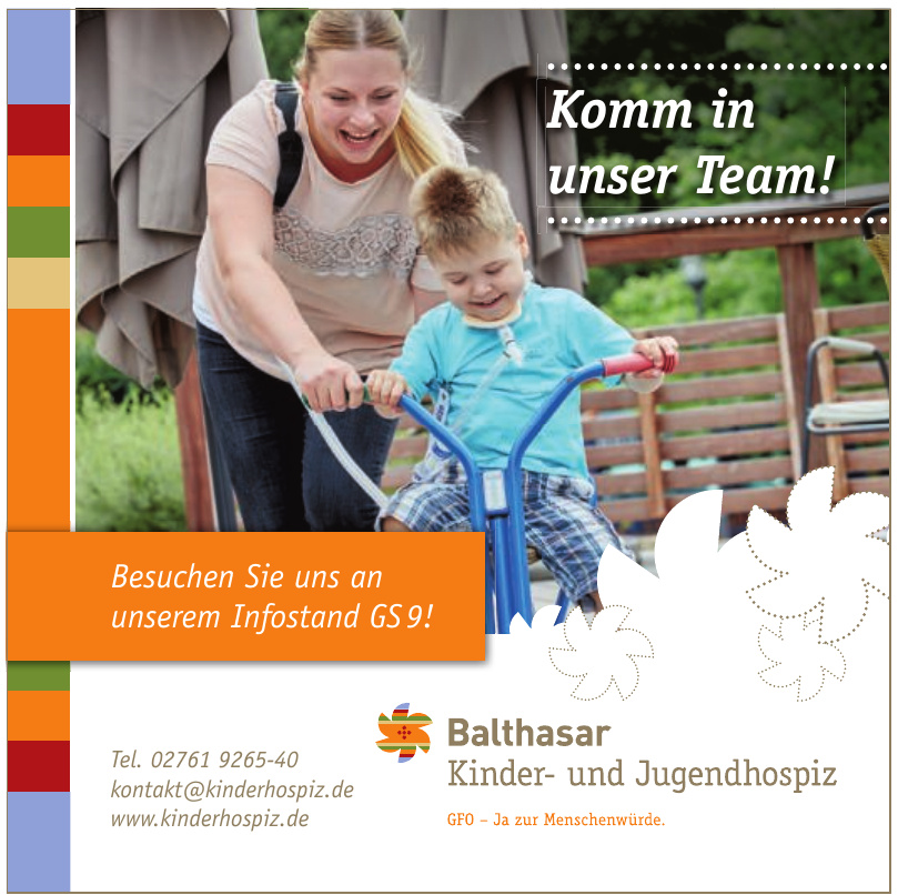 Balthasar Kinder- und Jugendhospiz Balthasar Kinder- und Jugendhospiz
