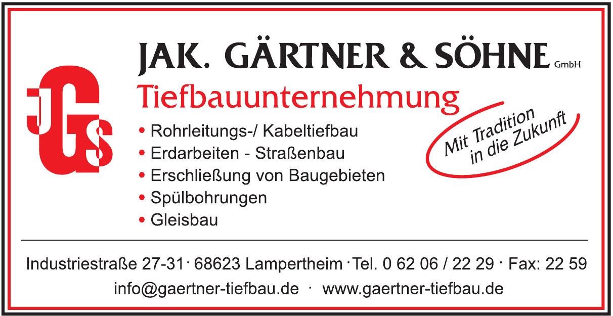 Jak. Gärtner & Söhne GmbH Jak. Gärtner & Söhne GmbH