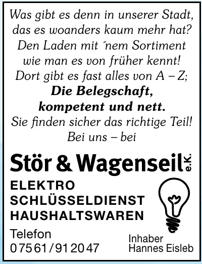 Stör & Wagenseil e.K. Stör & Wagenseil e.K.