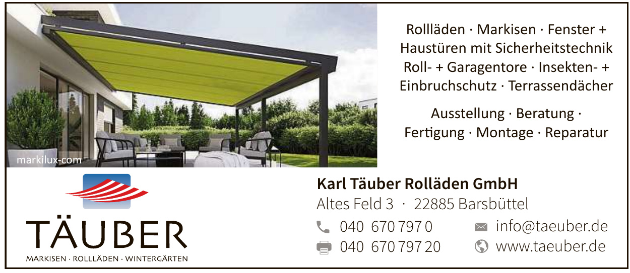 Karl Täuber Rolläden GmbH Karl Täuber Rolläden GmbH