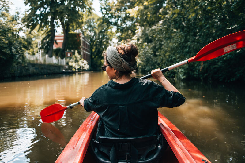 Fast 500 Brücken und 300 km Wasser: Leipzig beim Paddeln erleben © Romeo Felsenreich / Leipzig Travel