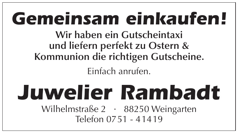 Juwelier Rambadt Juwelier Rambadt