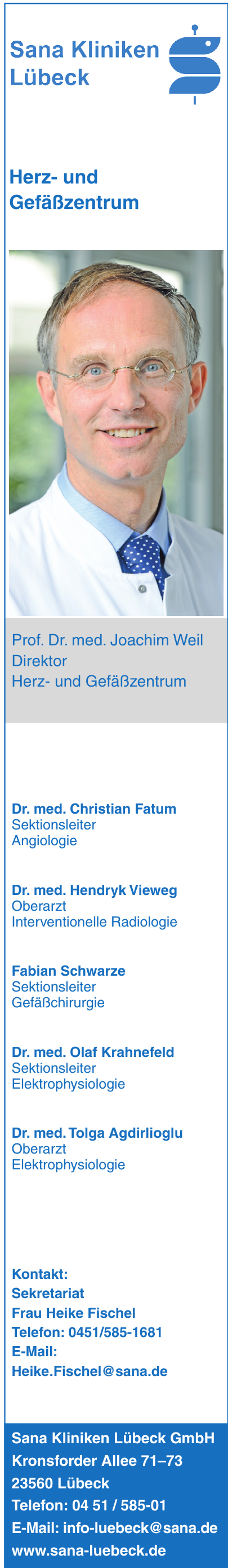 Sana Kliniken Lübeck Sana Kliniken Lübeck