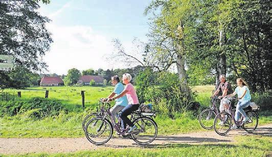Eine ausgezeichnete Radfahrregion. Foto: Bad Bevensen Marketing GmbH Eine ausgezeichnete Radfahrregion. Foto: Bad Bevensen Marketing GmbH