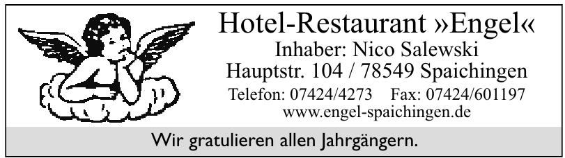 Hotel-Restaurant »Engel« Hotel-Restaurant »Engel«