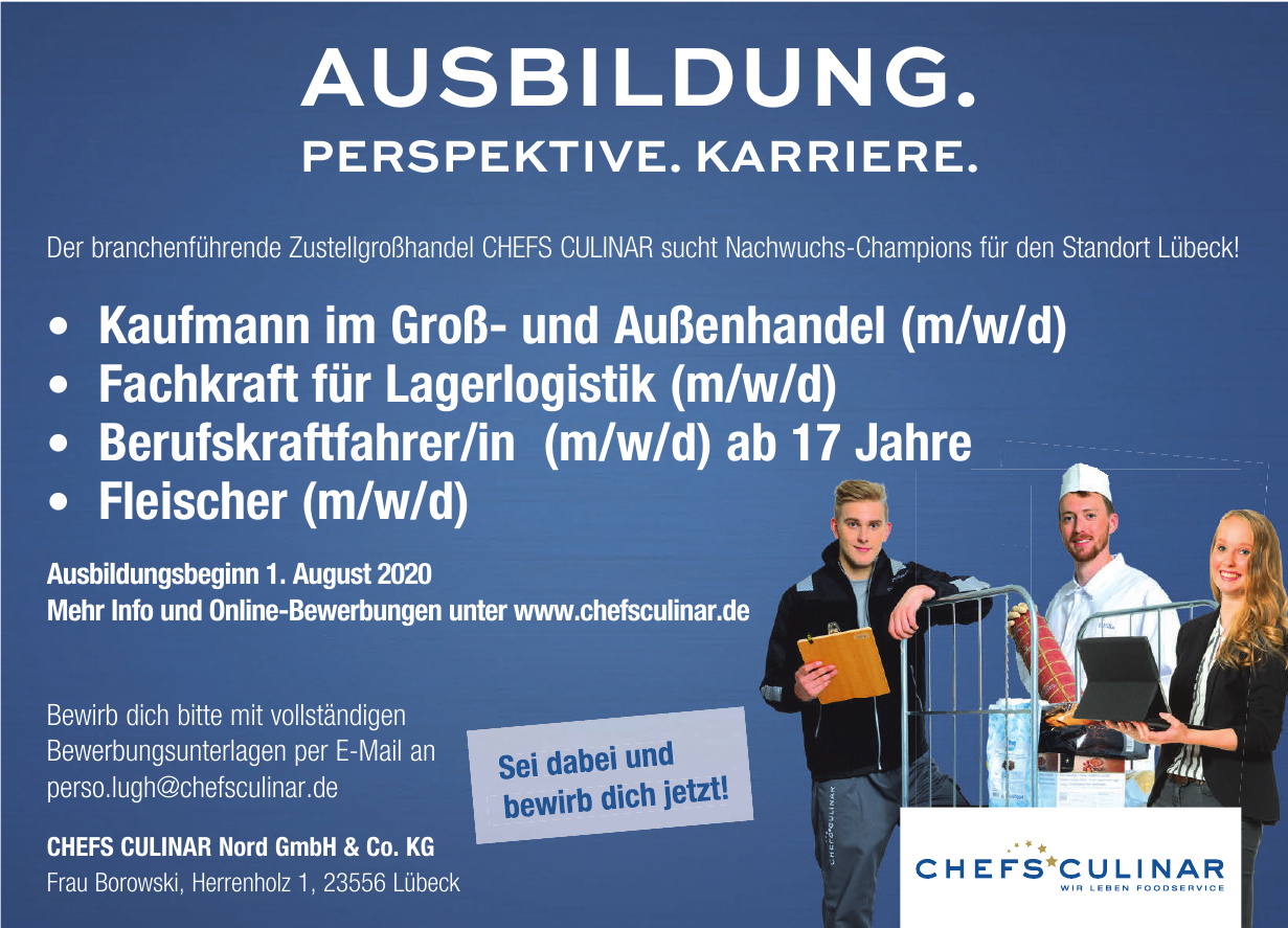 Chefs Culinar Nord GmbH & Co. KG Chefs Culinar Nord GmbH & Co. KG