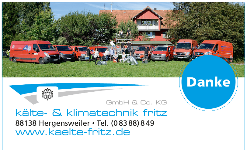 Kälte- & Klimatechnik Fritz GmbH & Co. KG Kälte- & Klimatechnik Fritz GmbH & Co. KG