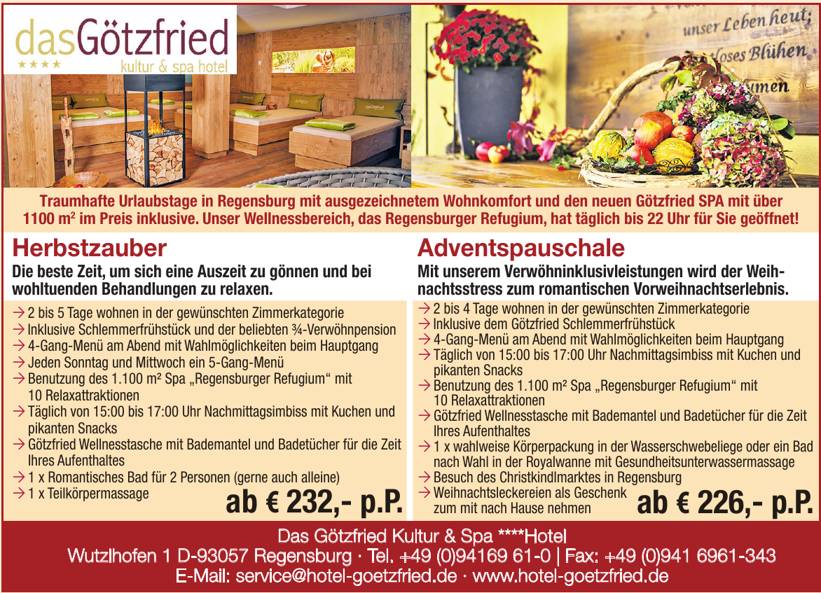 Das Götzfried Kultur & Spa ****Hotel Das Götzfried Kultur & Spa ****Hotel