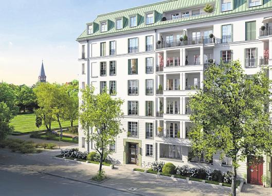 Rund 10.000 Euro kostet der Quadratmeter im Projekt Am Hochmeisterplatz nähe Kurfürstendamm. FOTO: ZIEGERT Rund 10.000 Euro kostet der Quadratmeter im Projekt Am Hochmeisterplatz nähe Kurfürstendamm. FOTO: ZIEGERT