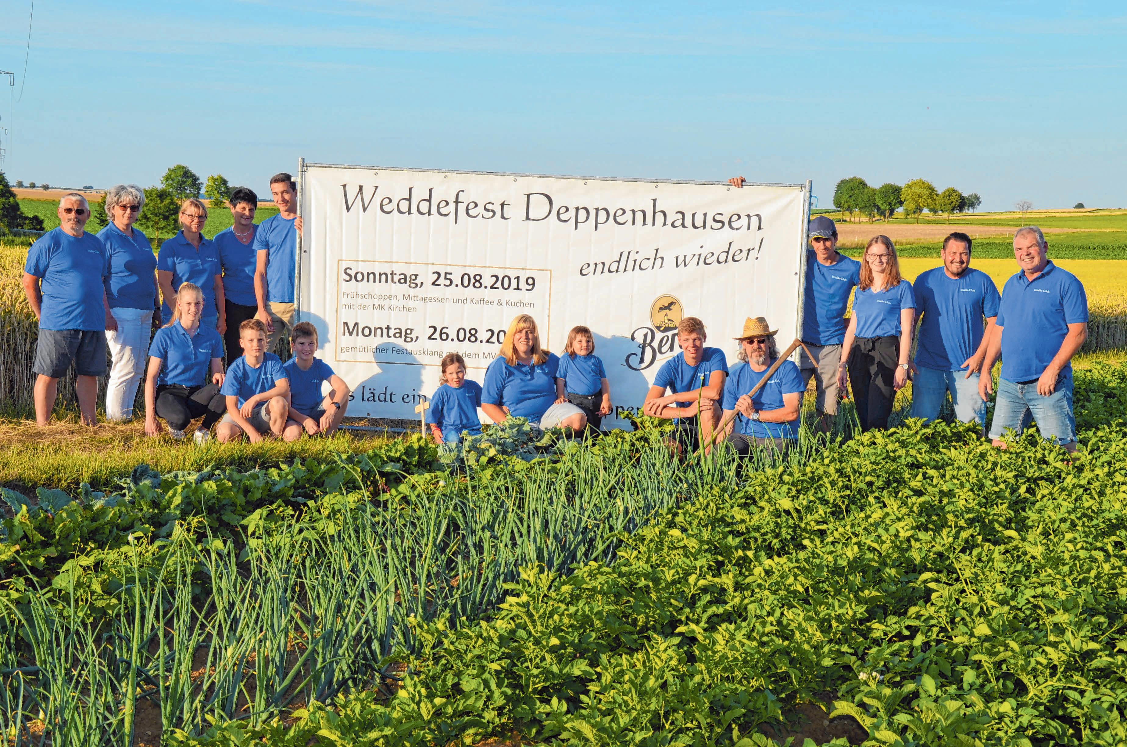 Die Mitglieder des Wedde-Clubs freuen sich auf das Weddefest Die Mitglieder des Wedde-Clubs freuen sich auf das Weddefest