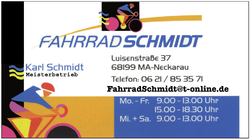 Fahrrad Schmidt Fahrrad Schmidt