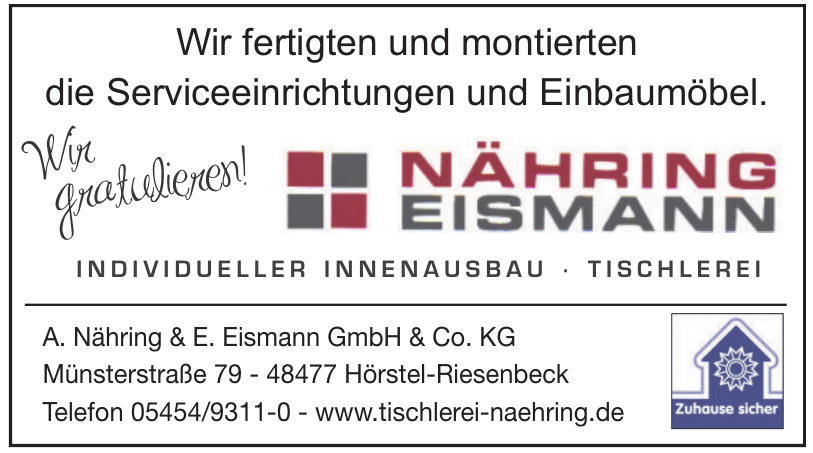 A. Nähring & E. Eismann GmbH & Co. KG A. Nähring & E. Eismann GmbH & Co. KG