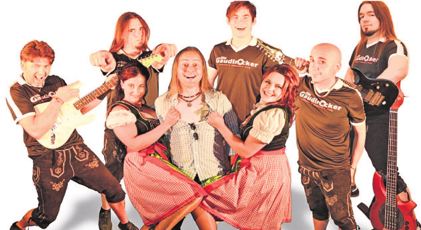 Beste Partystimmung ist garantiert, dafür sorgen „Die Gaudirocker“. Beste Partystimmung ist garantiert, dafür sorgen „Die Gaudirocker“.