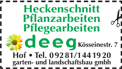 deeg garten- und landschaftsbau gmbh deeg garten- und landschaftsbau gmbh